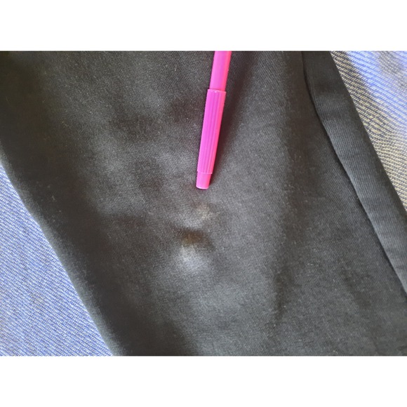 Lacoste Mens Small Tapered Fit Fleece Joggers Black Sweatpants Logo FR 3 SEE - Picture 5 of 10